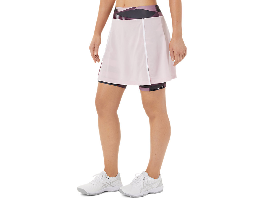 Saias Asics New Strong 92 Skort Feminino Rosa | 9463-WLDHR