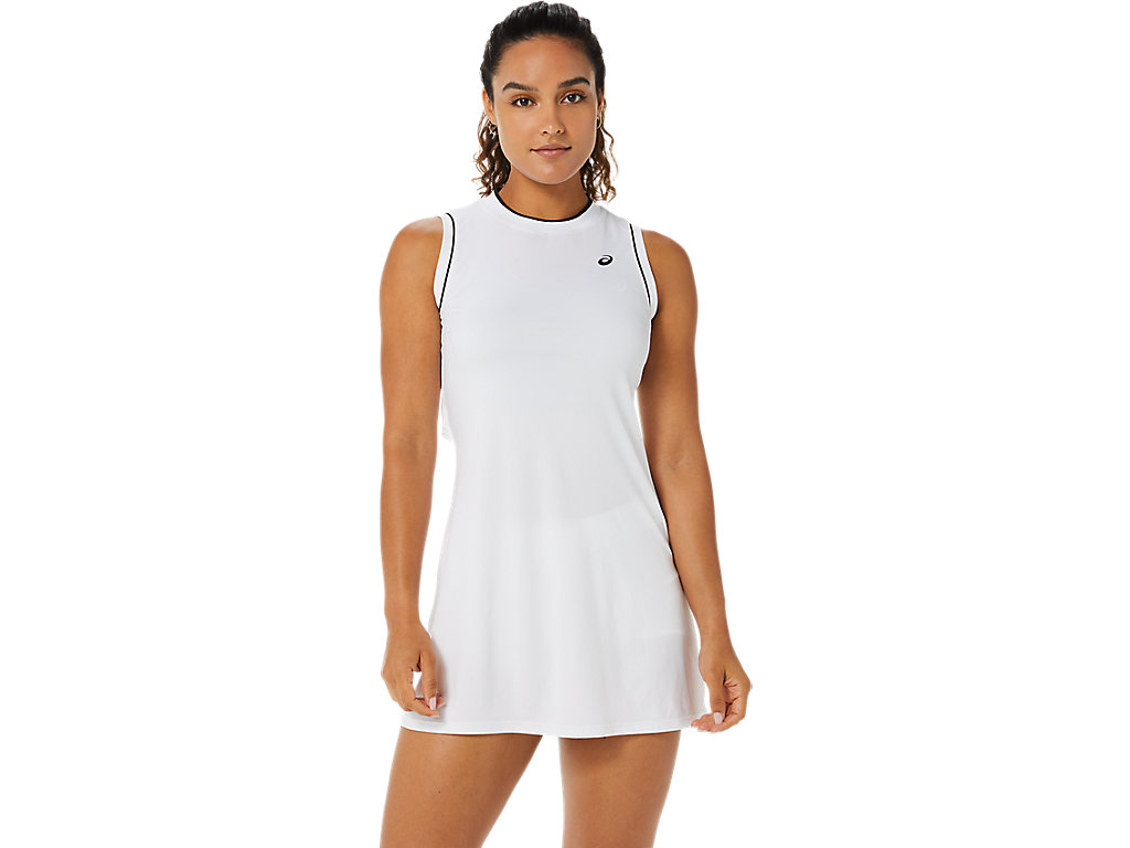 Saias Asics Vestidos Feminino Branco | 7846-WFAXV