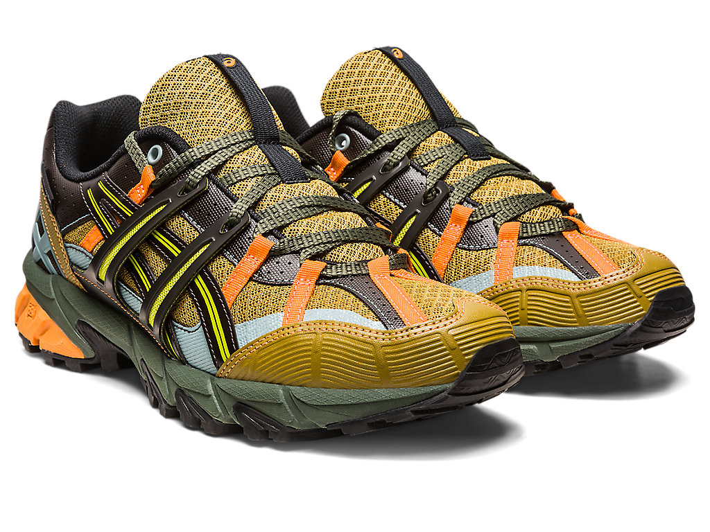 Sapatilhas Trail Running Asics Andersson Bell X Gel-Sonoma 15-50 Feminino Verde Oliva Marrom Escuro | 5137-JBRNI