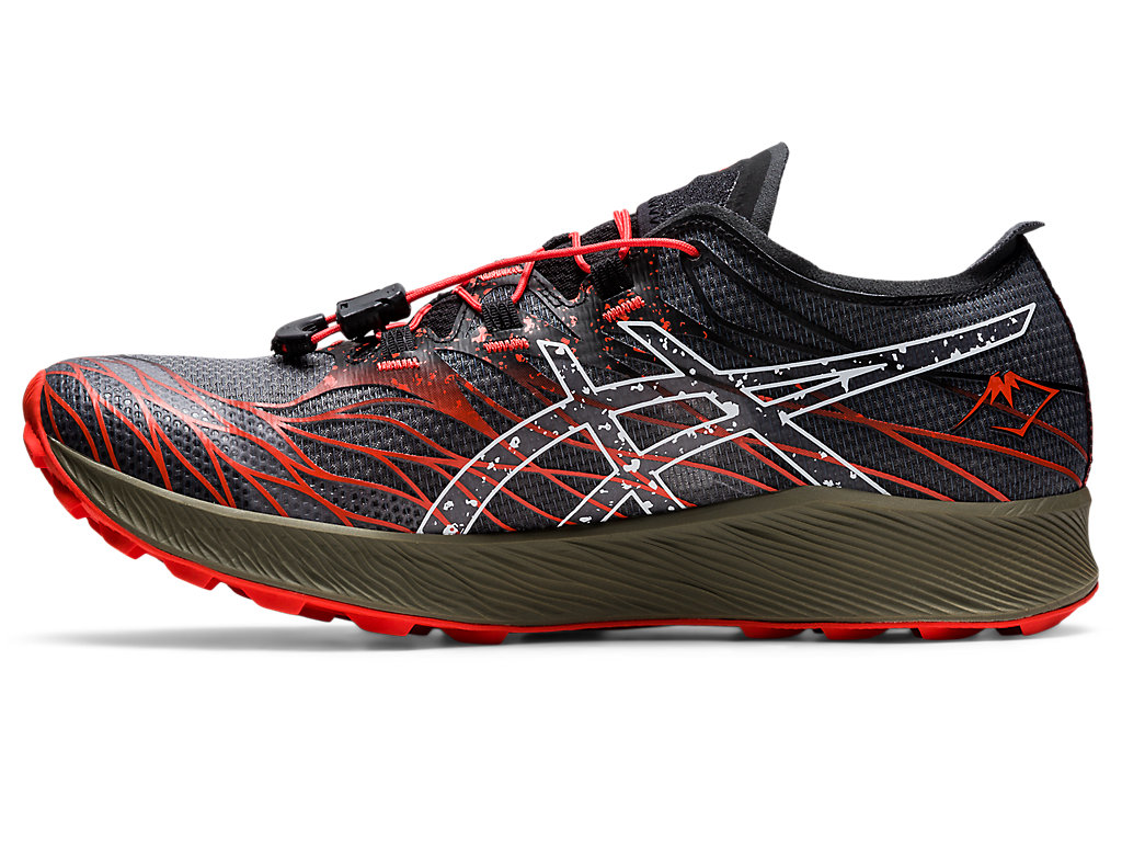 Sapatilhas Trail Running Asics Fujispeed Masculino Pretas Rosa | 1649-QRGEC