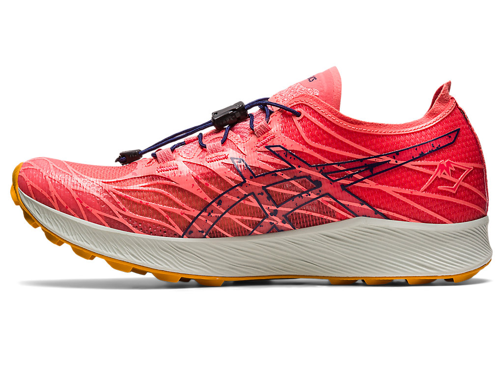 Sapatilhas Trail Running Asics Fujispeed Feminino Azul Anil Azuis | 9130-KDBMU