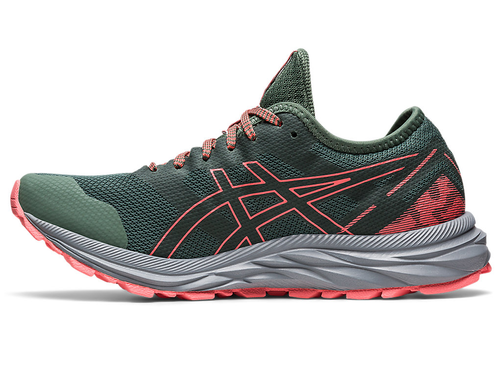 Sapatilhas Trail Running Asics Gel-Excite Trilha Feminino Verdes Escuro | 9274-BXZTW