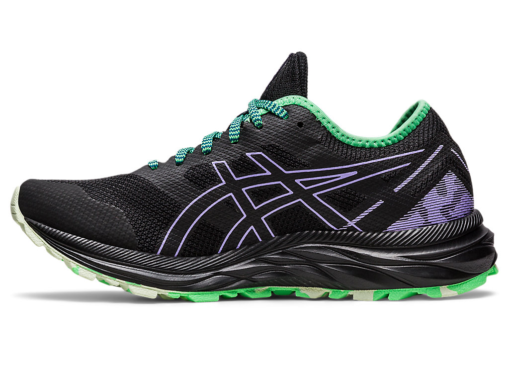 Sapatilhas Trail Running Asics Gel-Excite Trilha Feminino Pretas Roxo | 9871-SJVNP