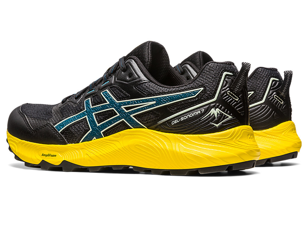 Sapatilhas Trail Running Asics Gel-Sonoma 7 Masculino Cinzentas Escuro Turquesa | 1506-NQAJO