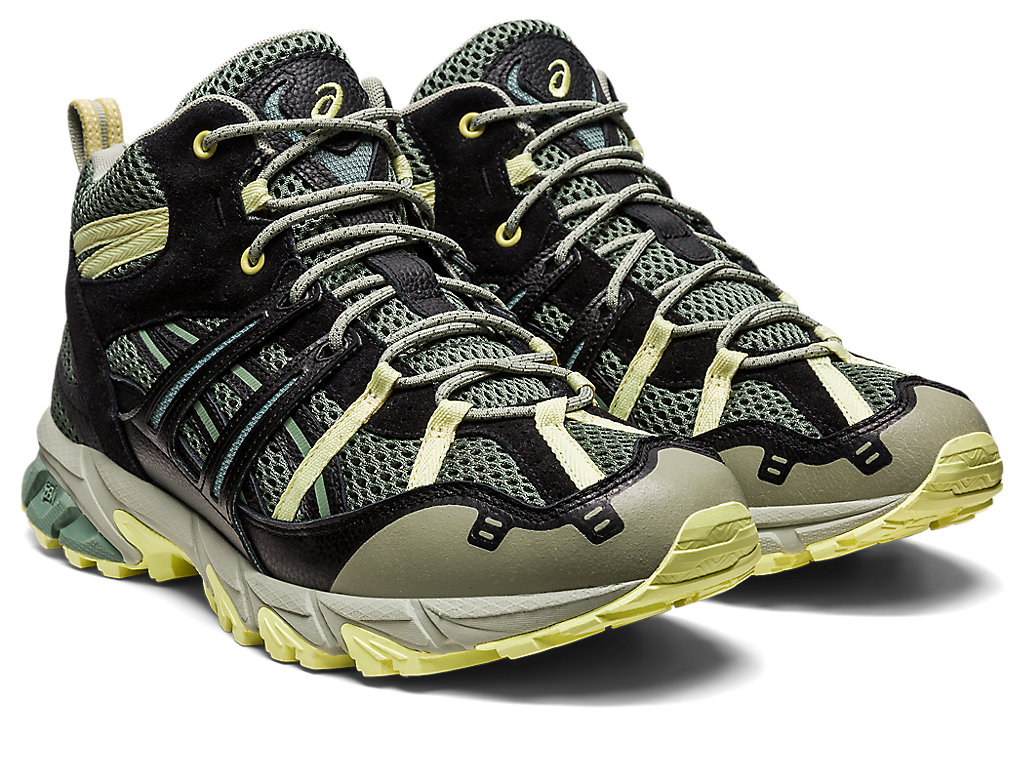 Sapatilhas Trail Running Asics Gel-Sonoma 15-50 Mt Feminino Verdes Escuro Pretas | 2876-LIZHU