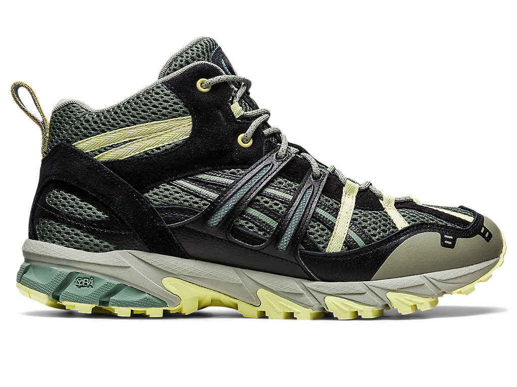 Sapatilhas Trail Running Asics Gel-Sonoma 15-50 Mt Feminino Verdes Escuro Pretas | 2876-LIZHU