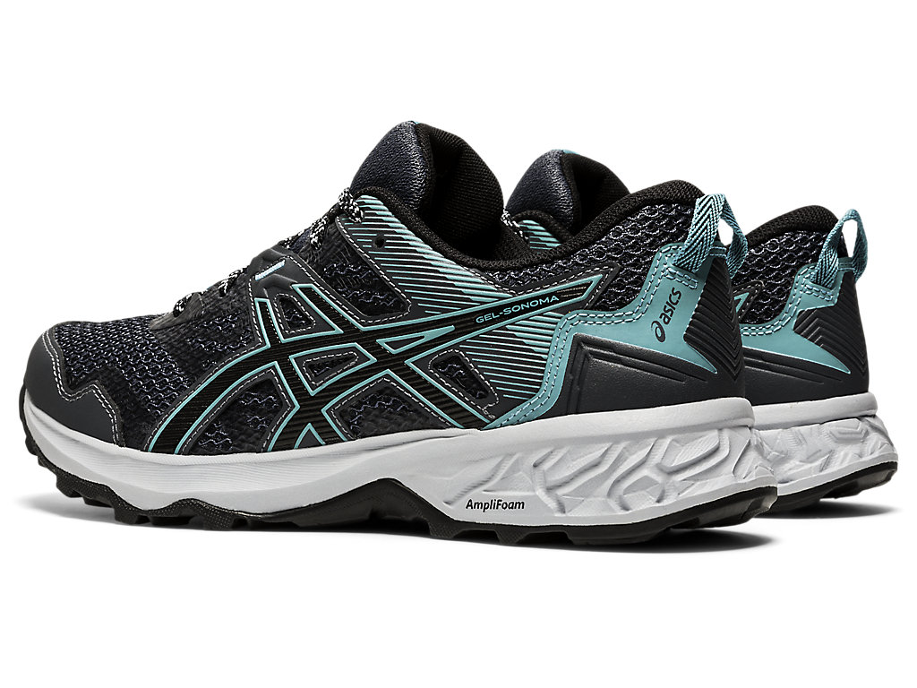 Sapatilhas Trail Running Asics Gel-Sonoma 5 Feminino Cinzentas Pretas | 2964-VNSYC