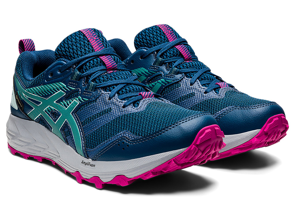 Sapatilhas Trail Running Asics Gel-Sonoma 6 G-Tx Feminino Azuis Verde Oliva | 5631-LIUQY