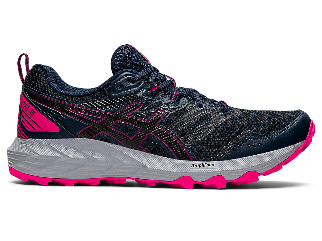 Sapatilhas Trail Running Asics Gel-Sonoma 6 Feminino Azuis Pretas | 7905-AMXCR