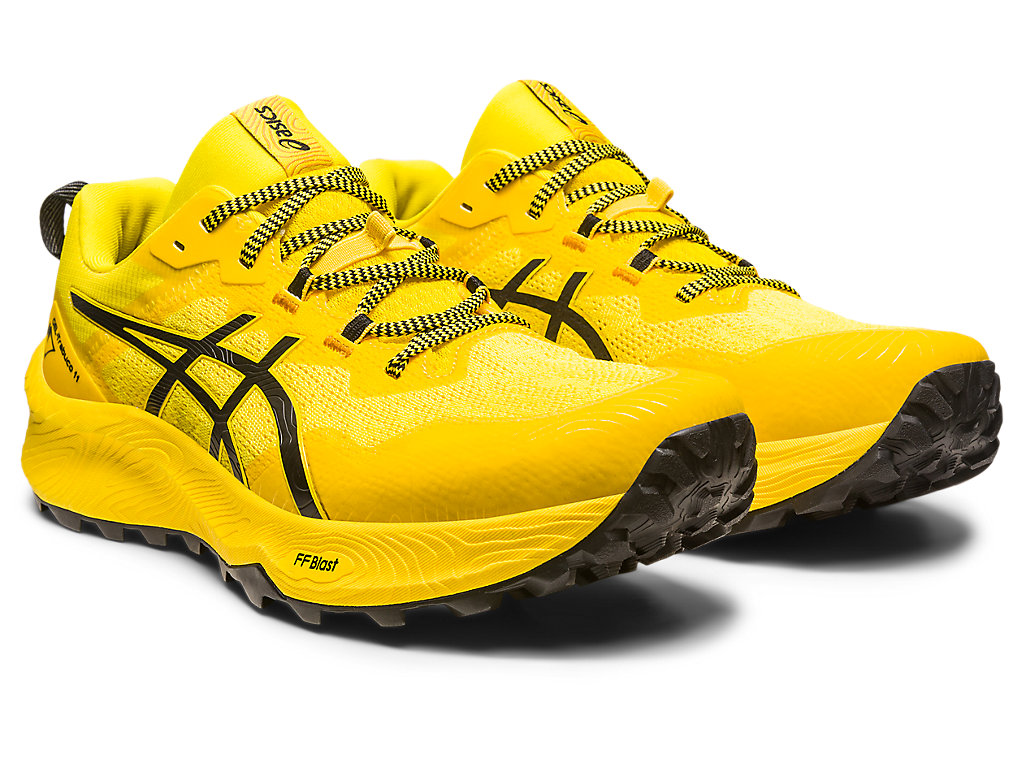 Sapatilhas Trail Running Asics Gel-Trabuco 11 Masculino Amarelas Pretas | 0489-ZSLOA