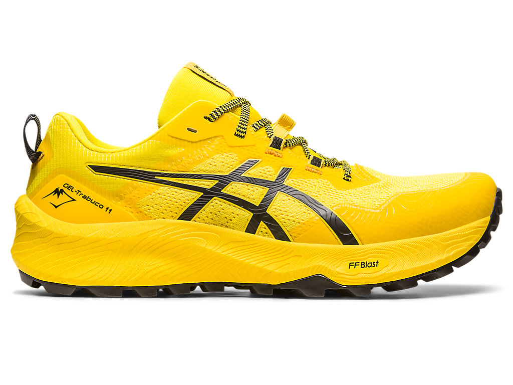 Sapatilhas Trail Running Asics Gel-Trabuco 11 Masculino Amarelas Pretas | 0489-ZSLOA