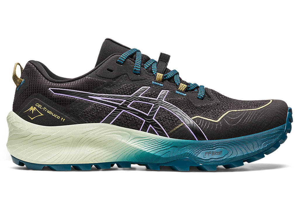 Sapatilhas Trail Running Asics Gel-Trabuco 11 Feminino Pretas Roxo | 1953-CANJT