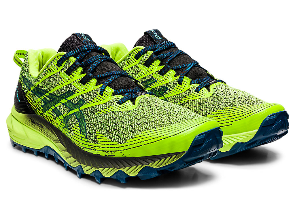 Sapatilhas Trail Running Asics Gel-Trabuco 10 Masculino Verdes Pretas | 2386-QGFZK