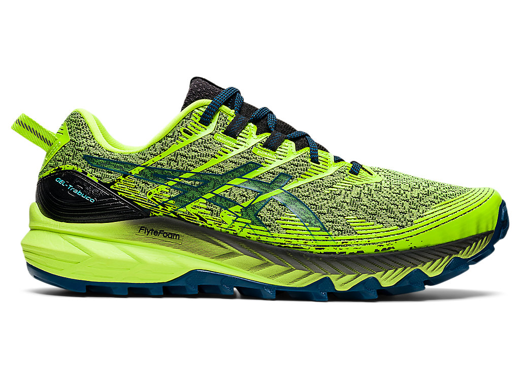 Sapatilhas Trail Running Asics Gel-Trabuco 10 Masculino Verdes Pretas | 2386-QGFZK