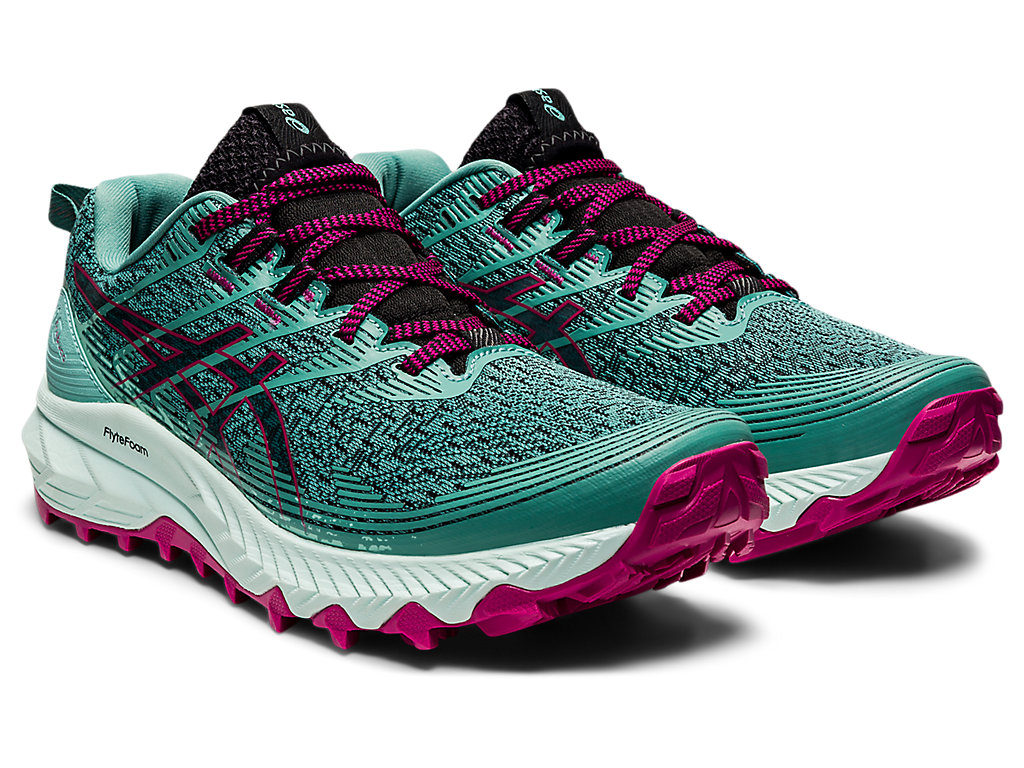 Sapatilhas Trail Running Asics Gel-Trabuco 10 Feminino Verde Oliva Pretas | 4657-WEDFC