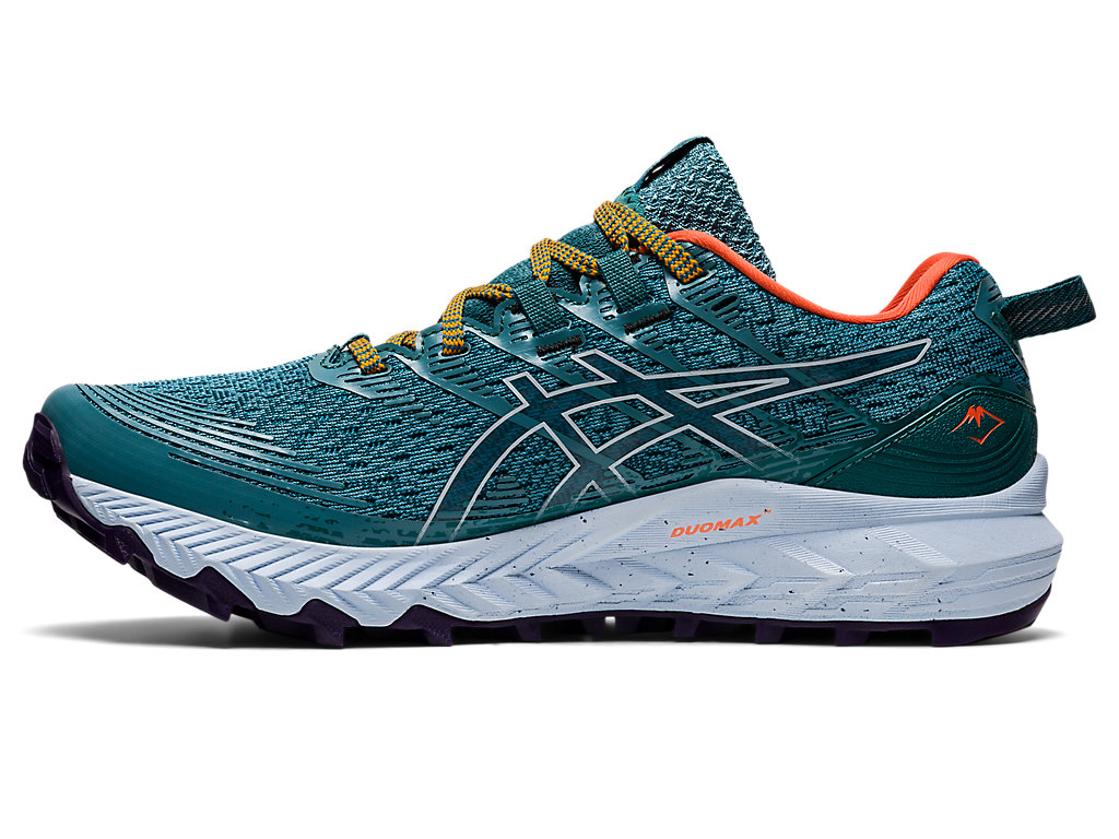 Sapatilhas Trail Running Asics Gel-Trabuco 10 Feminino Verdes Escuro Azuis | 9126-GVSIA