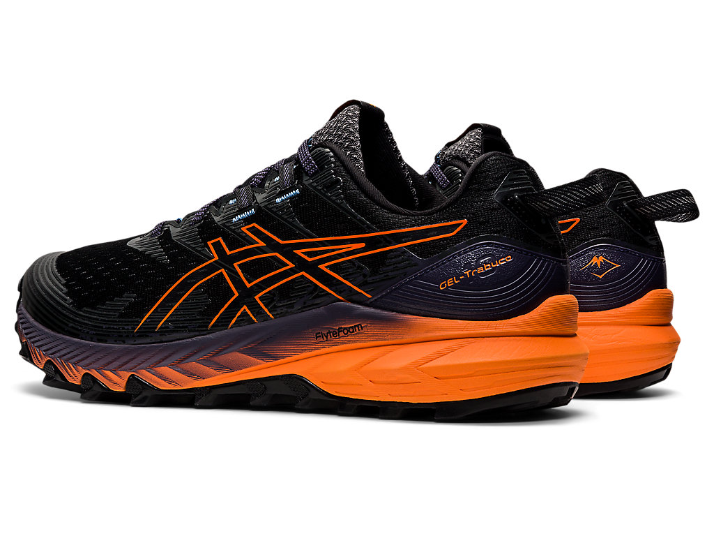 Sapatilhas Trail Running Asics Gel-Trabuco 10 Masculino Pretas Laranja | 9406-GWMOU