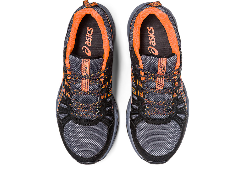 Sapatilhas Trail Running Asics Gel-Venture 7 (4E) Masculino Cinzentas Escuro Laranja | 0586-RYULO