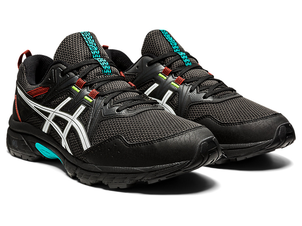 Sapatilhas Trail Running Asics Gel-Venture 8 Masculino Cinzentas Escuro Branco | 0938-JGXIS