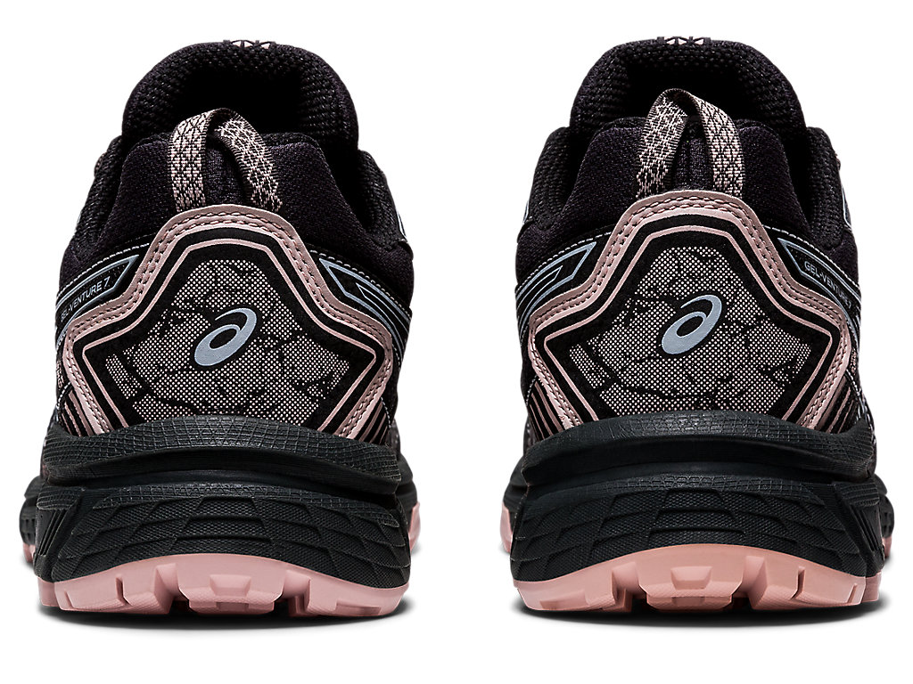 Sapatilhas Trail Running Asics Gel-Venture 7 Feminino Cinzentas Escuro Pretas | 1264-PTVSF