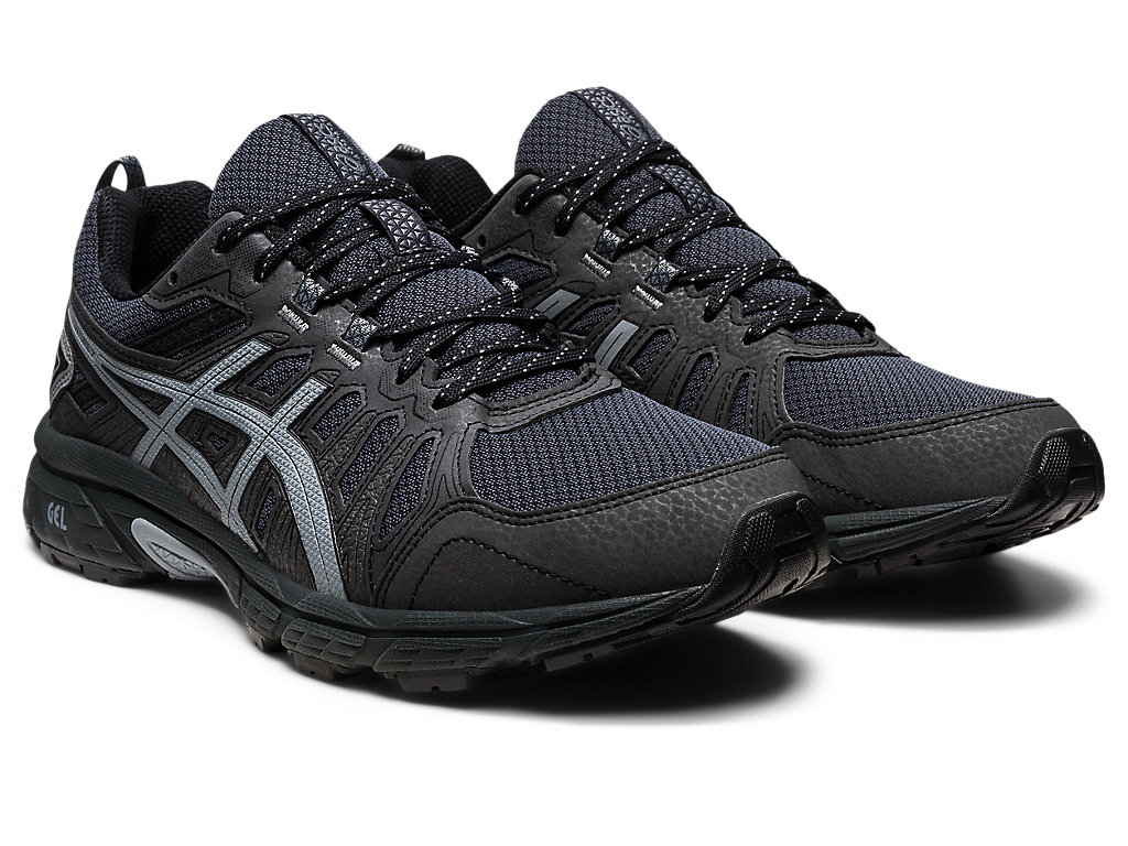 Sapatilhas Trail Running Asics Gel-Venture 7 Masculino Cinzentas Escuro | 1387-PFBKI