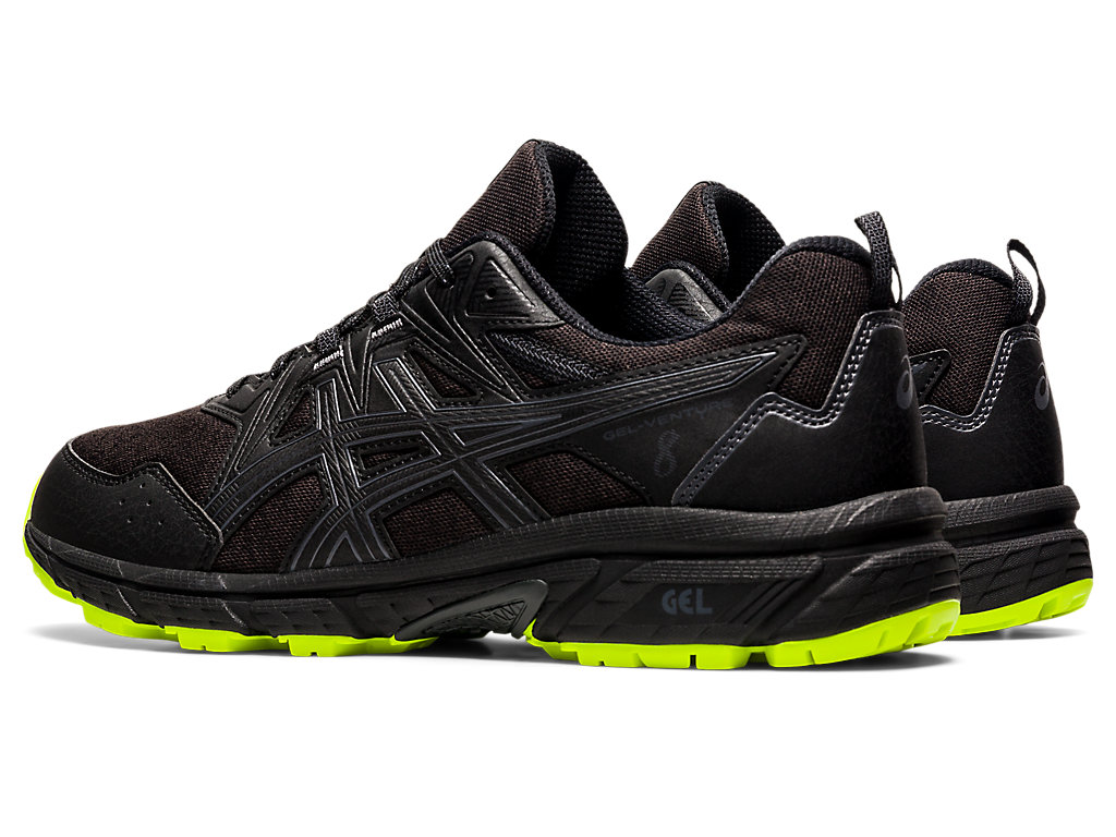 Sapatilhas Trail Running Asics Gel-Venture 8 Masculino Pretas Cinzentas | 1405-SCNFP