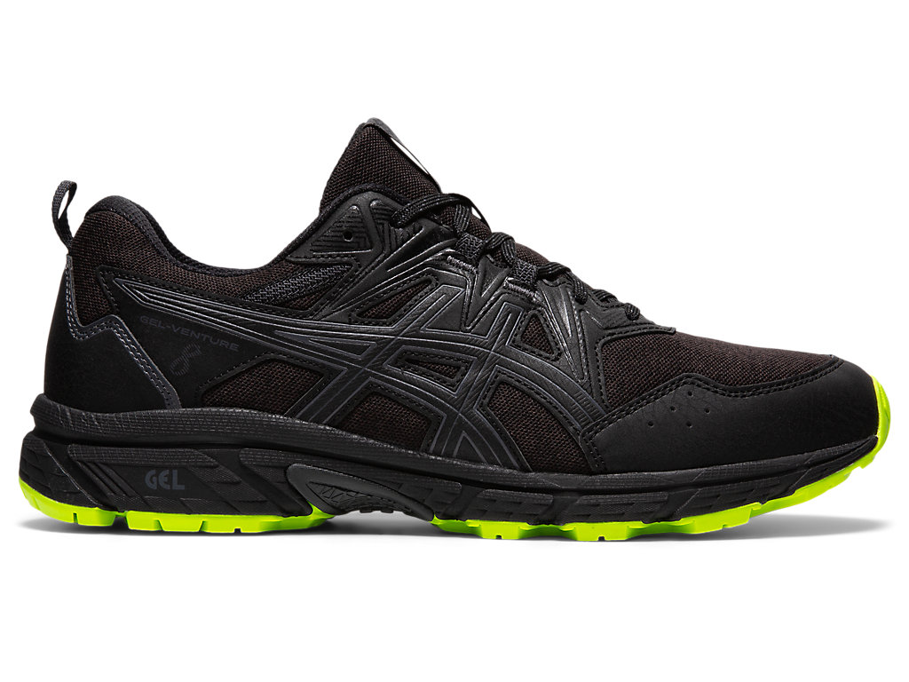 Sapatilhas Trail Running Asics Gel-Venture 8 Masculino Pretas Cinzentas | 1405-SCNFP