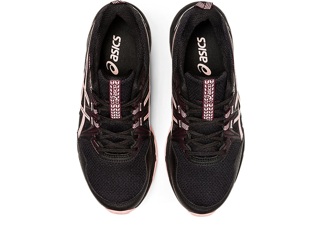 Sapatilhas Trail Running Asics Gel-Venture 8 Feminino Pretas Rosa | 1562-NVLDT