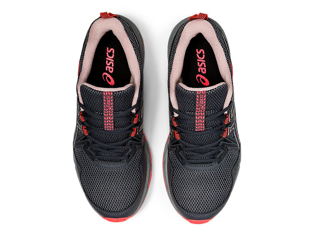 Sapatilhas Trail Running Asics Gel-Venture 8 (D) Feminino Cinzentas Coral | 1639-XITMP