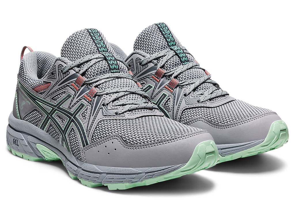 Sapatilhas Trail Running Asics Gel-Venture 8 Feminino Cinzentas | 1764-IZWJF