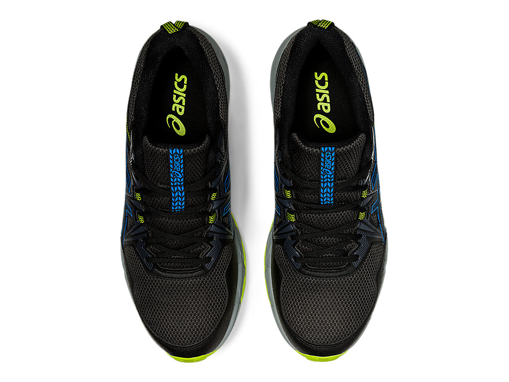 Sapatilhas Trail Running Asics Gel-Venture 8 Masculino Pretas Azuis | 1859-OFQES