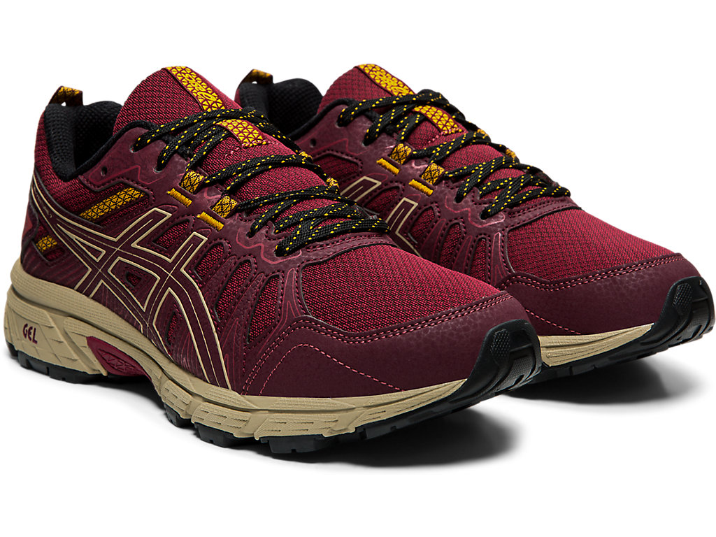 Sapatilhas Trail Running Asics Gel-Venture 7 Feminino Vermelhas | 1954-XITGC