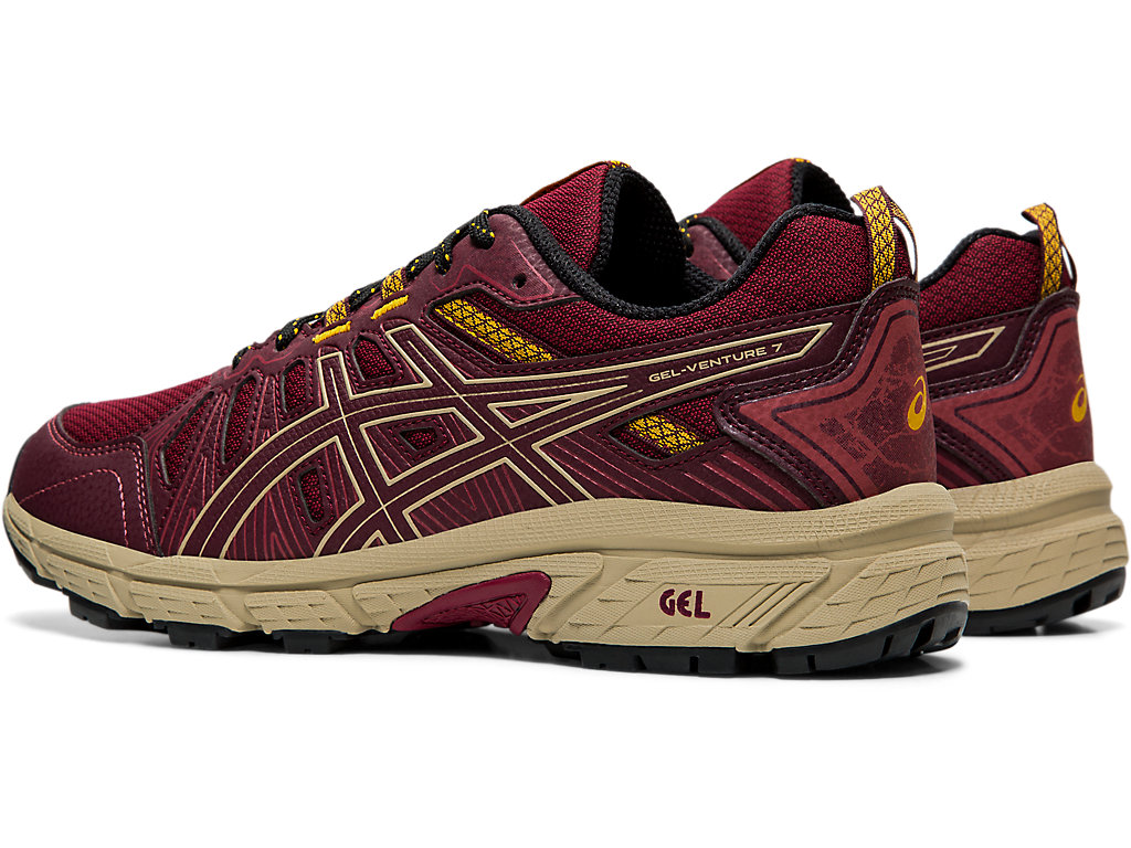 Sapatilhas Trail Running Asics Gel-Venture 7 Feminino Vermelhas | 1954-XITGC