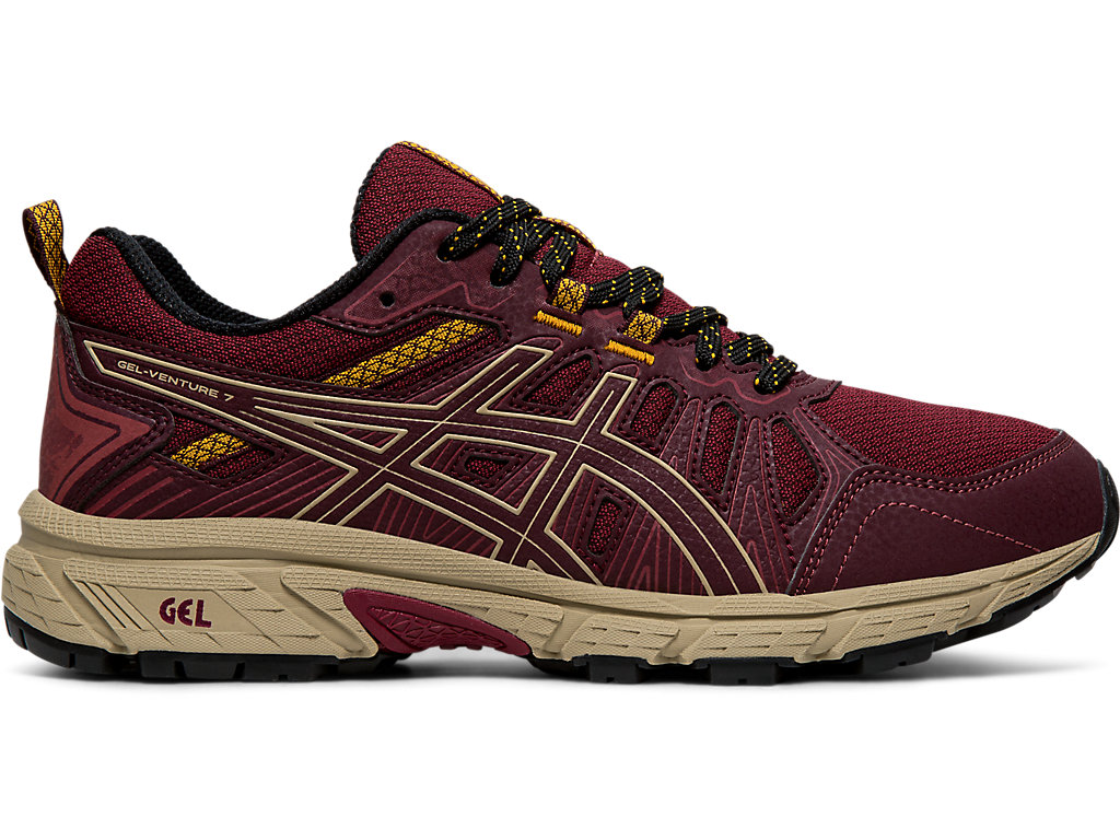 Sapatilhas Trail Running Asics Gel-Venture 7 Feminino Vermelhas | 1954-XITGC