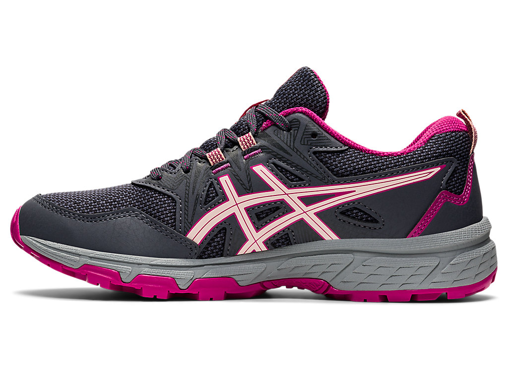 Sapatilhas Trail Running Asics Gel-Venture 8 Feminino Cinzentas Turquesa | 2159-SVLPX