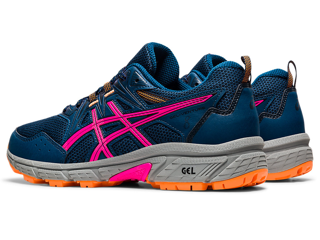 Sapatilhas Trail Running Asics Gel-Venture 8 (D) Feminino Azuis Rosa | 2510-DMXRO