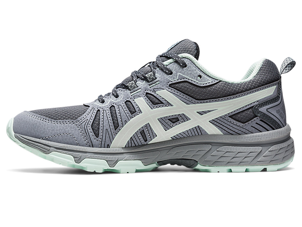 Sapatilhas Trail Running Asics Gel-Venture 7 Feminino Cinzentas | 2610-HYMZK