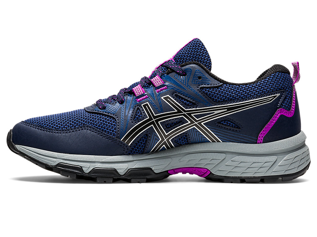 Sapatilhas Trail Running Asics Gel-Venture 8 Feminino Prateadas | 2869-BIHJM