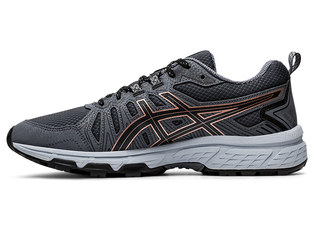 Sapatilhas Trail Running Asics Gel-Venture 7 (D) Feminino Cinzentas Escuro | 3497-ORCXW