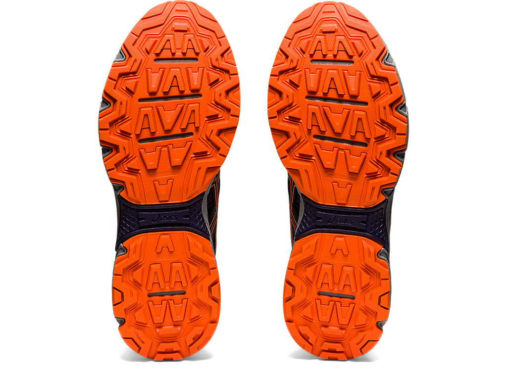 Sapatilhas Trail Running Asics Gel-Venture 8 Masculino Pretas Laranja | 3891-PVMEU