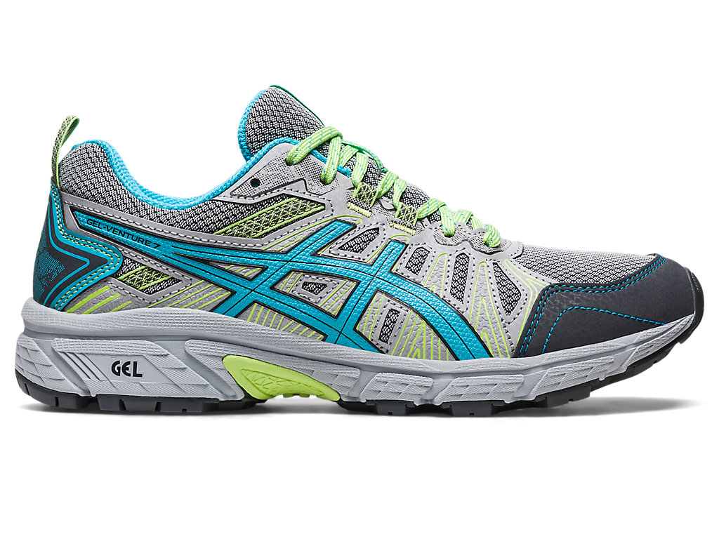 Sapatilhas Trail Running Asics Gel-Venture 7 Feminino Cinzentas | 4217-KGPME