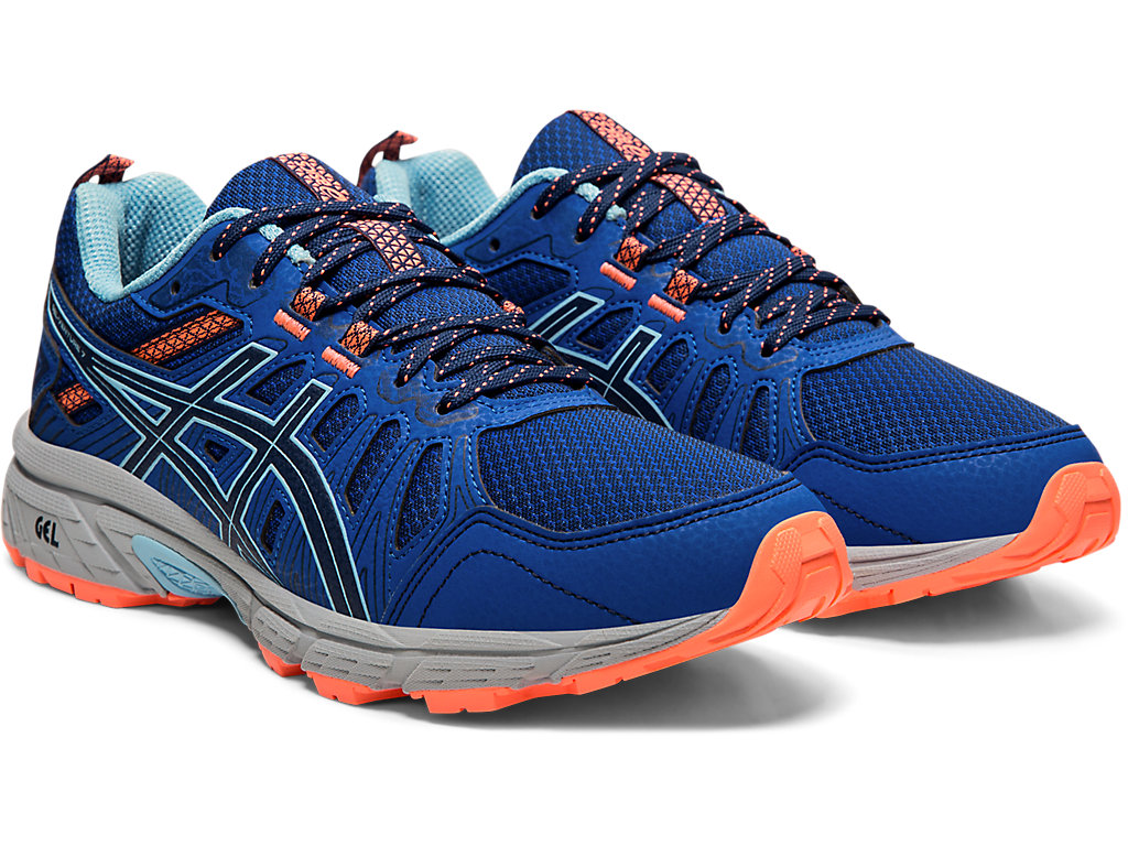 Sapatilhas Trail Running Asics Gel-Venture 7 Feminino Azuis Azuis | 4356-PFLHQ