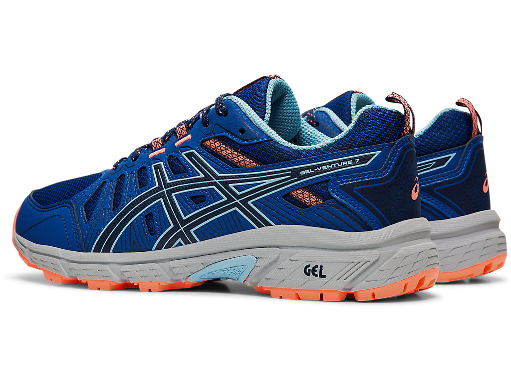 Sapatilhas Trail Running Asics Gel-Venture 7 Feminino Azuis Azuis | 4356-PFLHQ