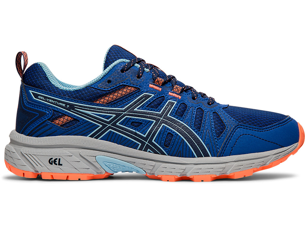 Sapatilhas Trail Running Asics Gel-Venture 7 Feminino Azuis Azuis | 4356-PFLHQ