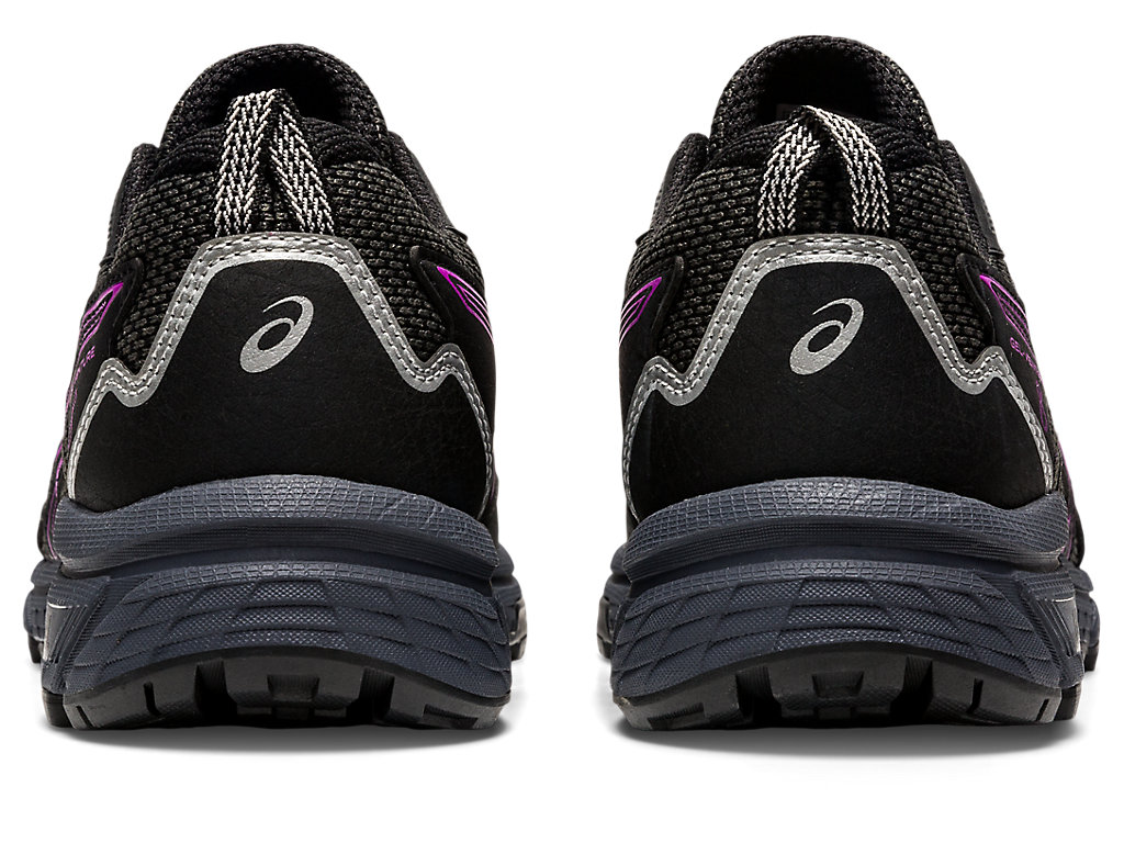 Sapatilhas Trail Running Asics Gel-Venture 8 Feminino Pretas Roxo | 5312-ARKWP