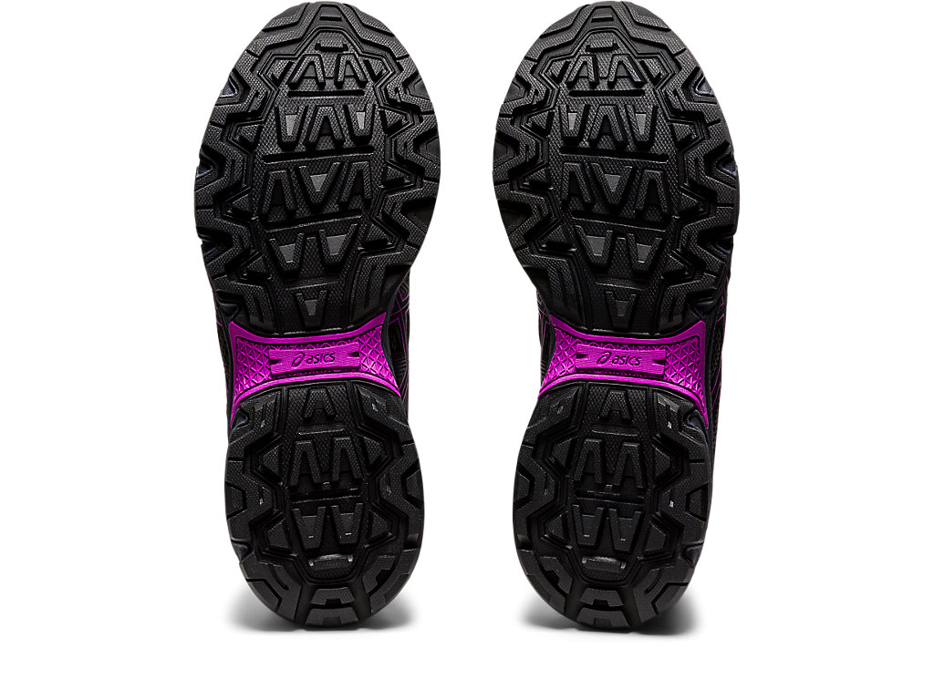 Sapatilhas Trail Running Asics Gel-Venture 8 Feminino Pretas Roxo | 5312-ARKWP