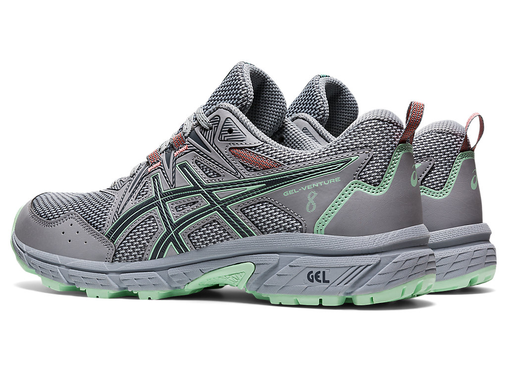 Sapatilhas Trail Running Asics Gel-Venture 8 (D) Feminino Cinzentas | 5347-PVDRX