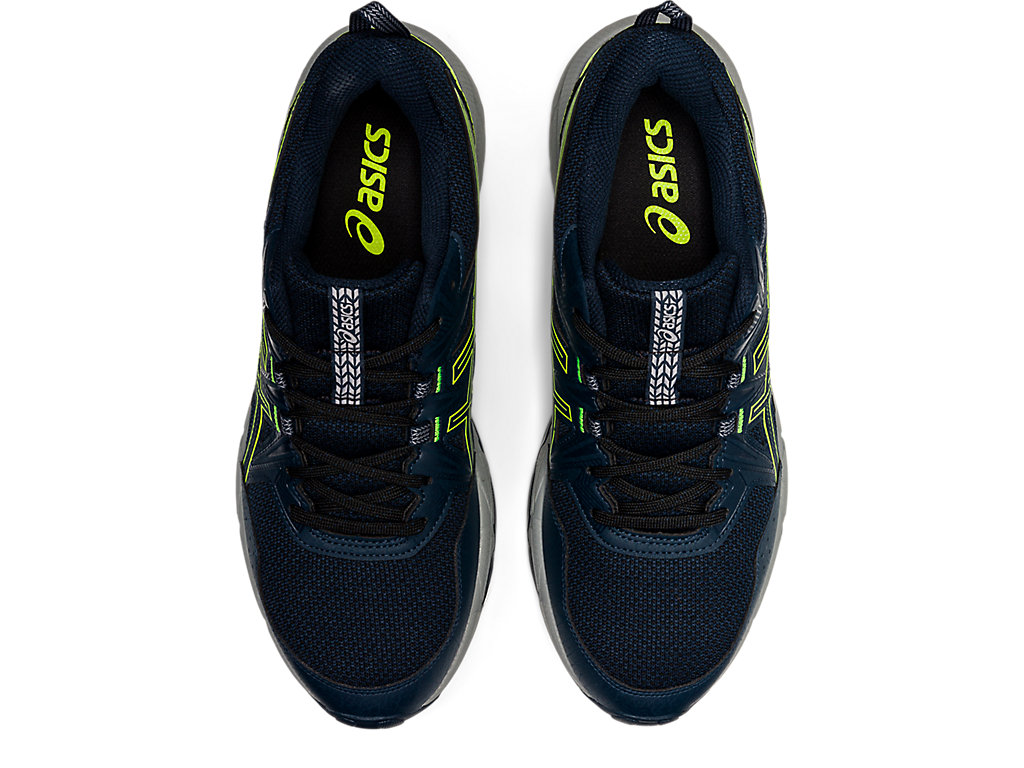 Sapatilhas Trail Running Asics Gel-Venture 8 Masculino Azuis Verdes | 6471-QRFJM