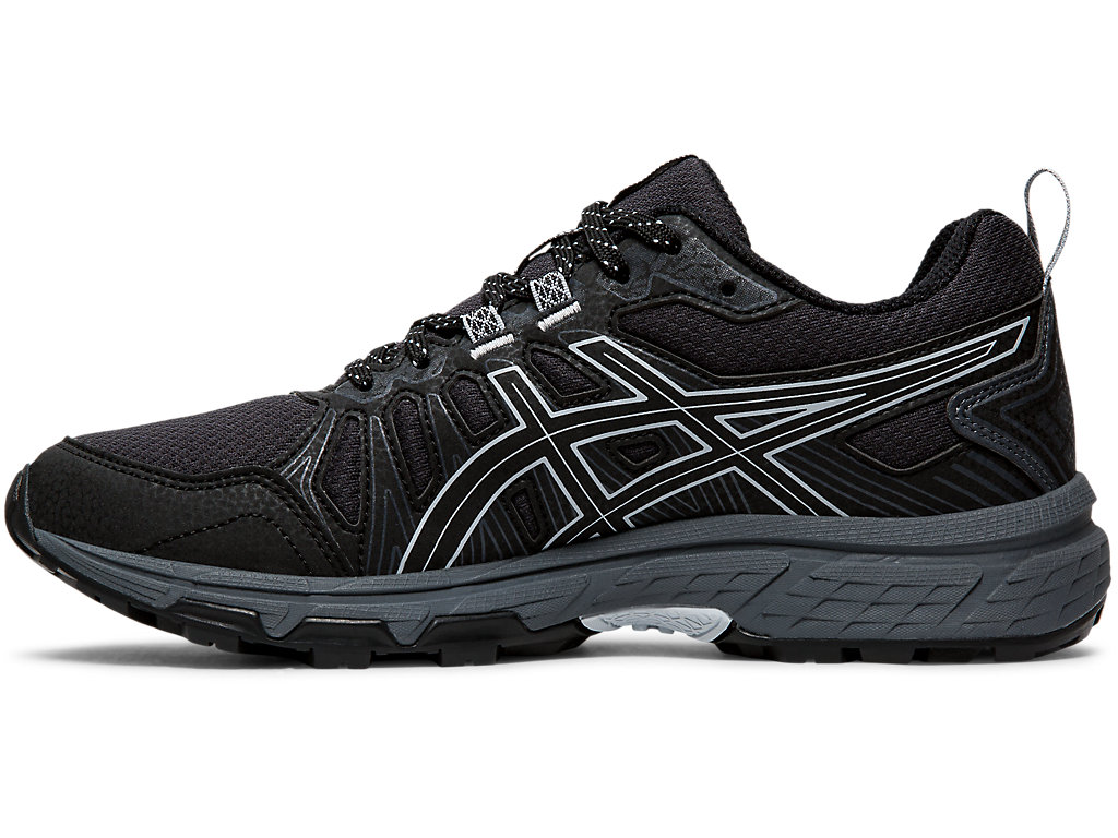 Sapatilhas Trail Running Asics Gel-Venture 7 (D) Feminino Pretas Cinzentas | 6528-RATVB