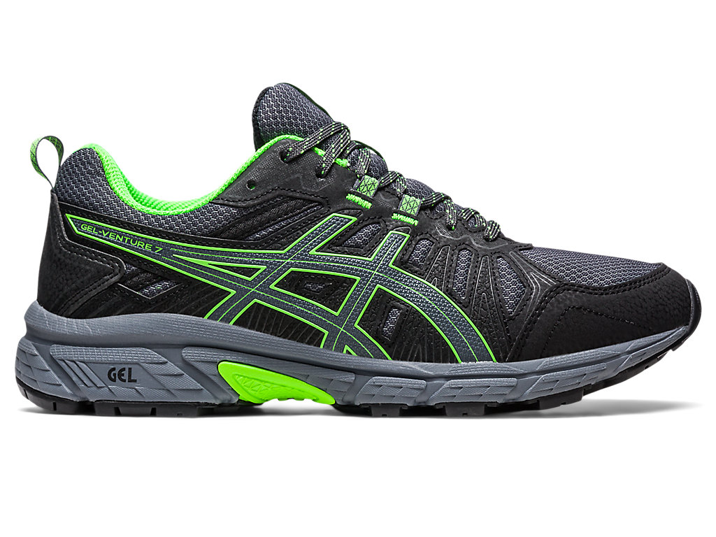 Sapatilhas Trail Running Asics Gel-Venture 7 Masculino Cinzentas Escuro Verdes | 6581-QDRLC